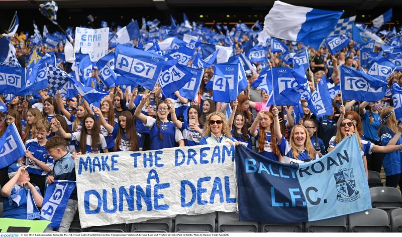 BREAKING: Laois crowned champs at Croke Park in Ladies Gaelic football final 