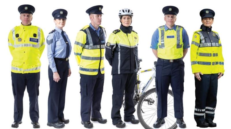 Gardaí get to wear their smart new-look uniforms from today