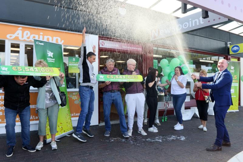 Lucky Lotto Syndicate collects €5.5 million prize