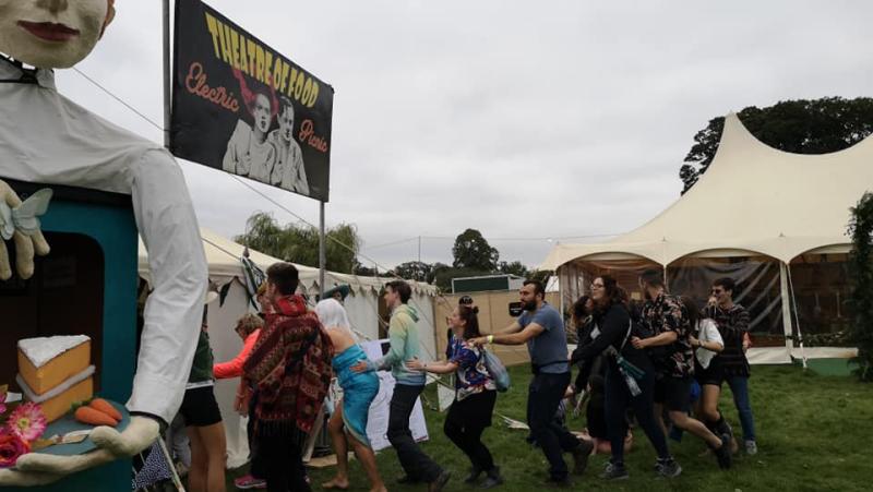 Great grub, craic and tunes Electric Picnic Theatre of Food