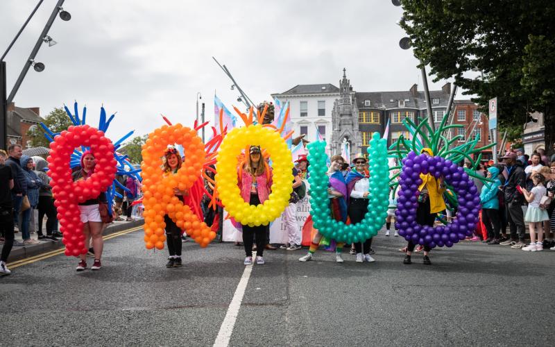 Historic Laois Pride Parade and Festival schedule