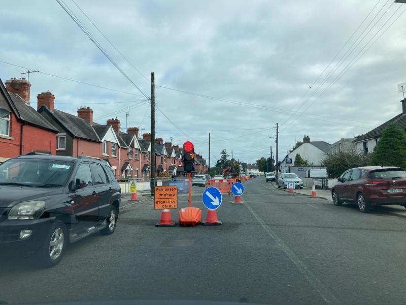 Laois town's new yellow boxes disappear with new roadworks