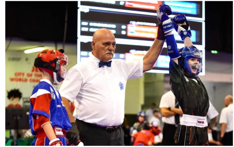 Mountmellick kid wins silver at Kickboxing world championship in Italy 