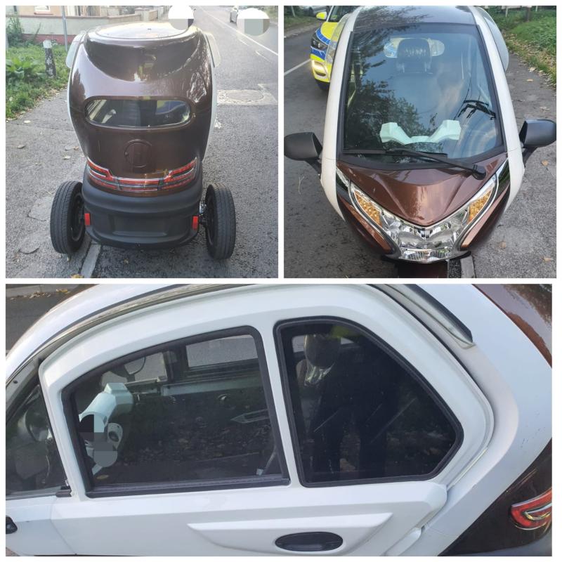 Laois Offaly Gardai seize electric trike