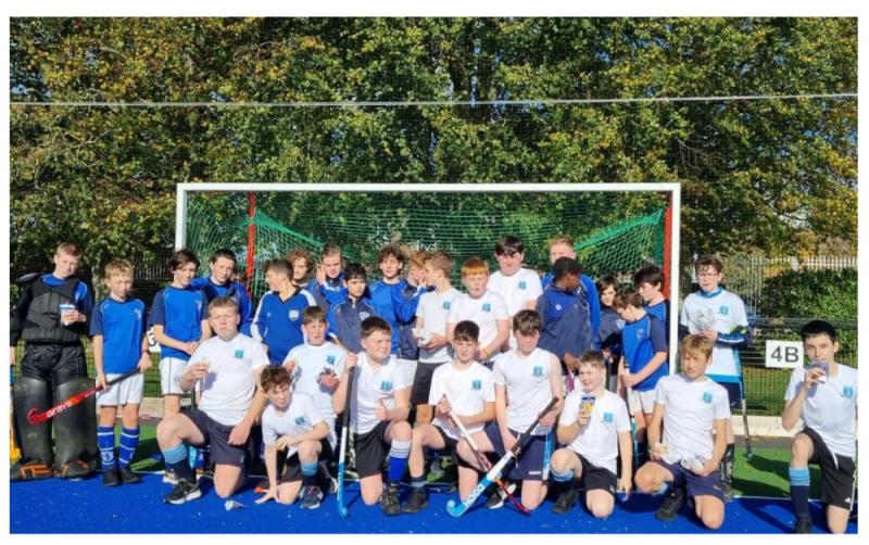 Historic win for Dunamase College hockey team 
