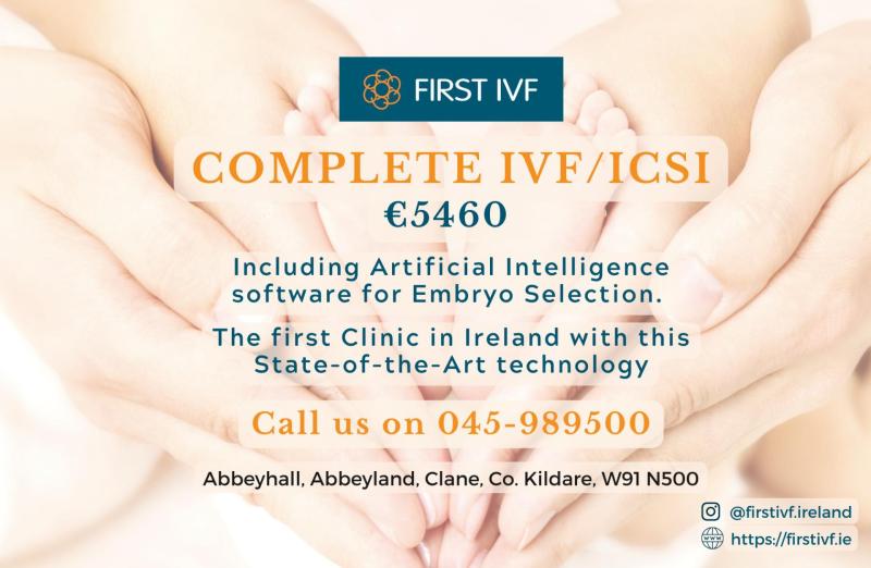 First IVF Fertility Treatment based in Co. Kildare focusing on the future for its patients