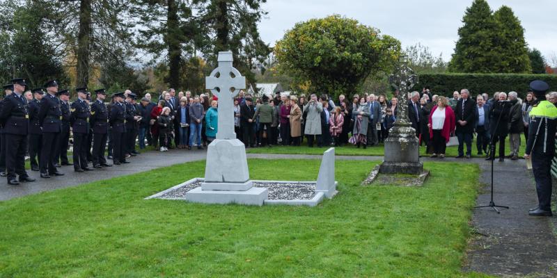 Laois Garda Chief pays tribute to first Garda killed 100 years ago