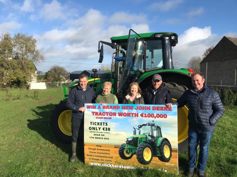 Clough Vision group launches major fundraiser raffle of John Deere tractor