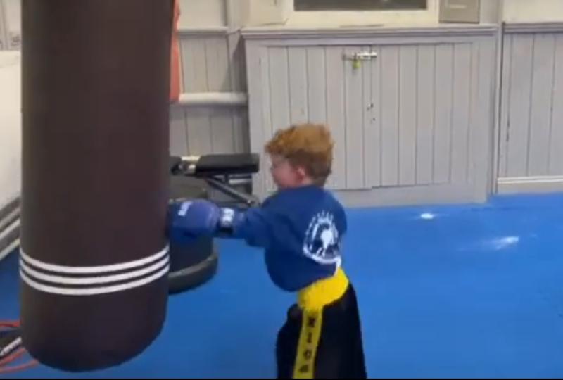 WATCH: Little Laois kickboxers 