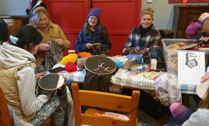 Laois craft group revives Irish goddess Brigid's embroidered cloaks