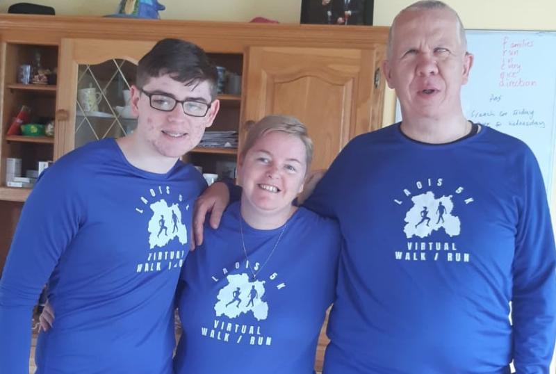 Mother of visually impaired sporty Laois family leads Operation Transformation challenge