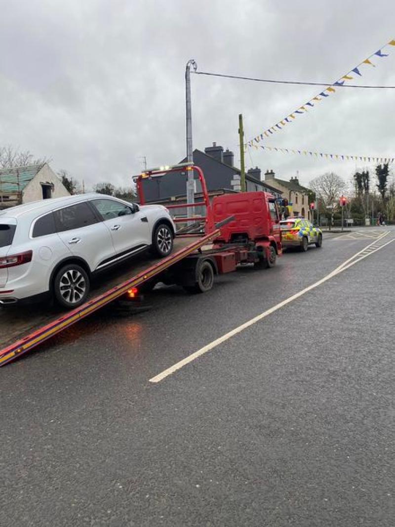 Eagle eyed Gardai arrest driver and seize car in Laois 
