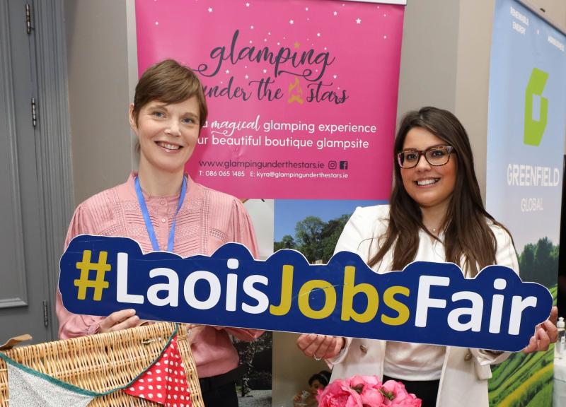 Lots of extra info for jobseekers in Laois at 2023 jobs fair