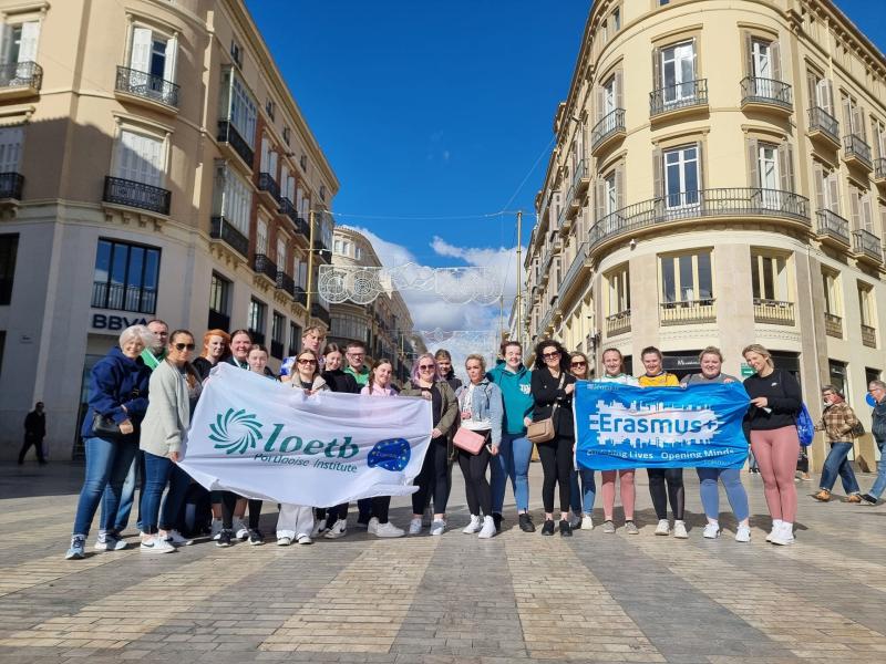 Laois third level students enjoy Erasmus in sunny Spain