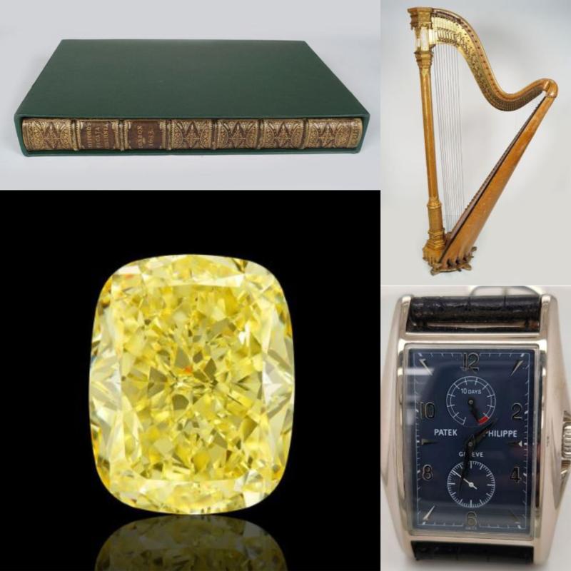 €350,000 diamond  included in Laois auction of film director's collection