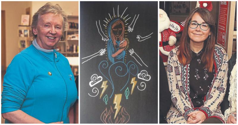 Laois artist's drawing inspires tribute to mother by local writer