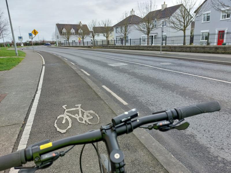 Laois cyclists on Portlaoise road &lsquo;taking their life in their hands&rsquo;