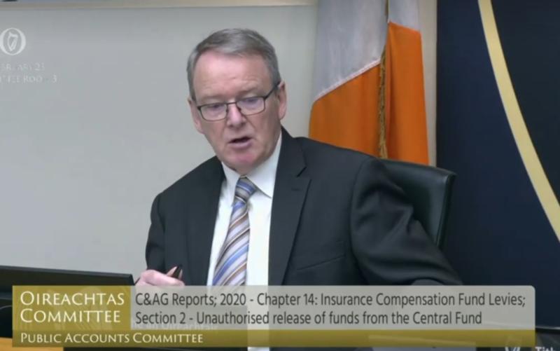 WATCH: Laois TD suspends meeting in absence of bank governor 