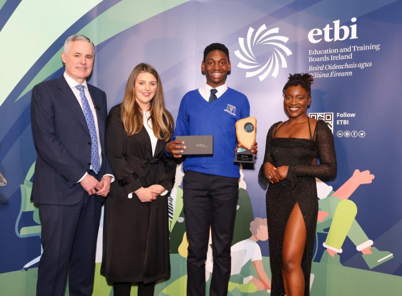 Laois Offaly ETB Scoops awards in Crorke Park