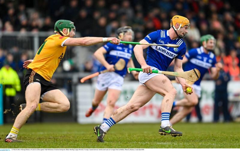 Laois to face relegation play-off as Antrim get the better of Laois in Belfast