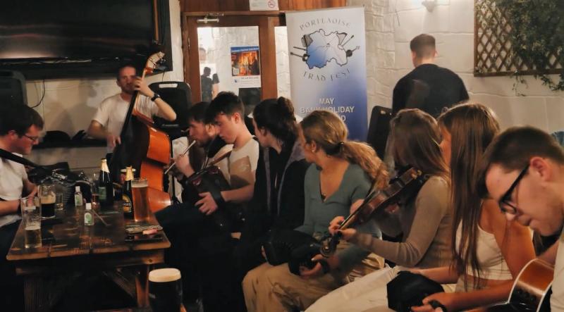 Celebration of traditional music in Portlaoise this May Bank Holiday