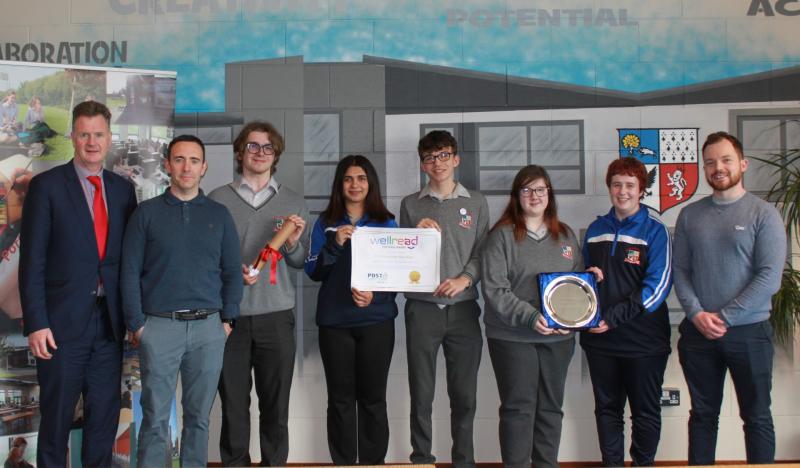 Award for Laois students who read with nursing home residents