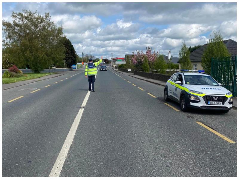 Laois Gardai are out in force this weekend