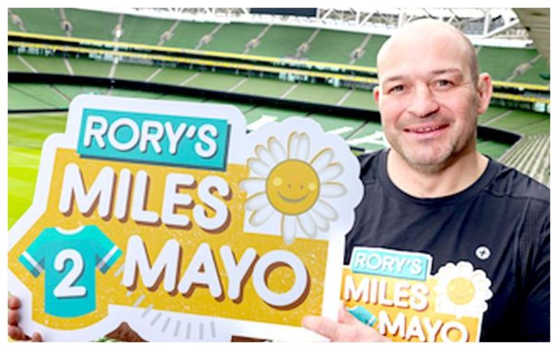 Portlaoise the venue as former Irish rugby player set to come to town as part of charity walk