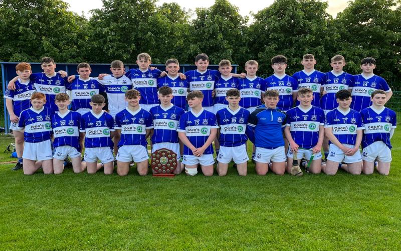 Castletown far too strong as they defeat Rathdowney-Errill to win Division One Minor hurling league