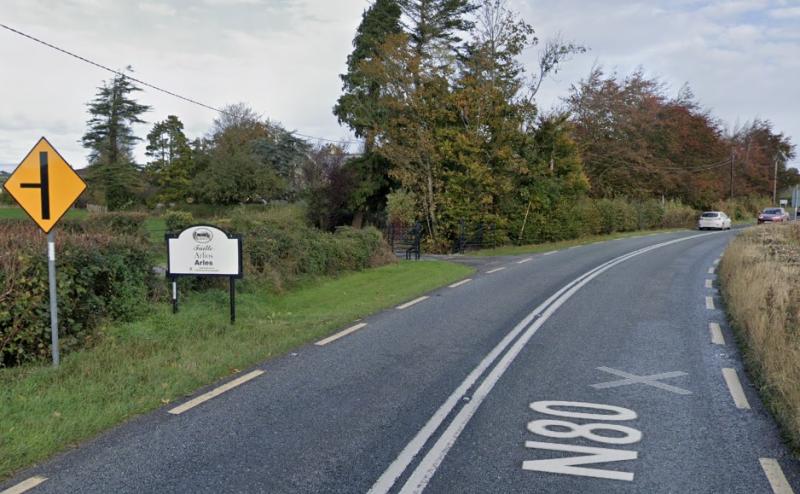 N80 Laois fatal accident Stradbally Arles