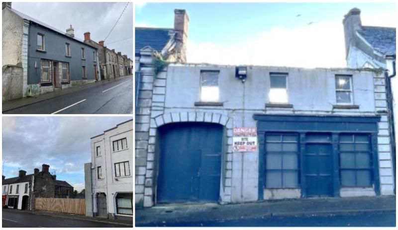 Half of commercial buildings on Laois main street empty with seven in a row vacant finds blueprint for future