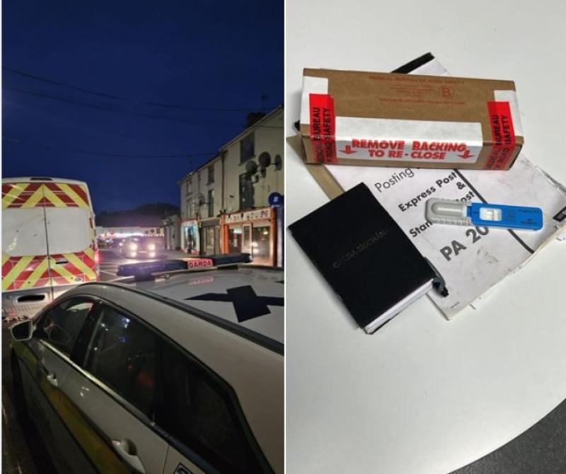Positive drug test after breaking red light in Laois