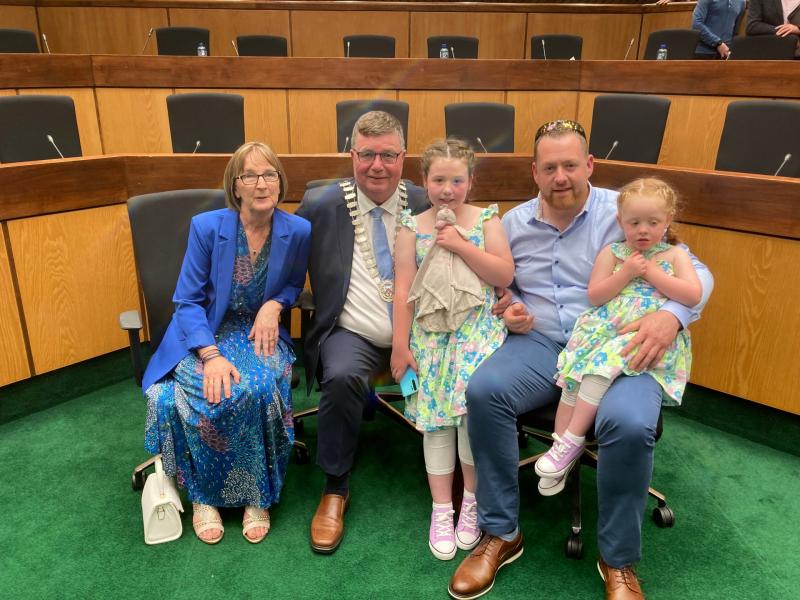 New Laois first citizen aims to champion climate action in council