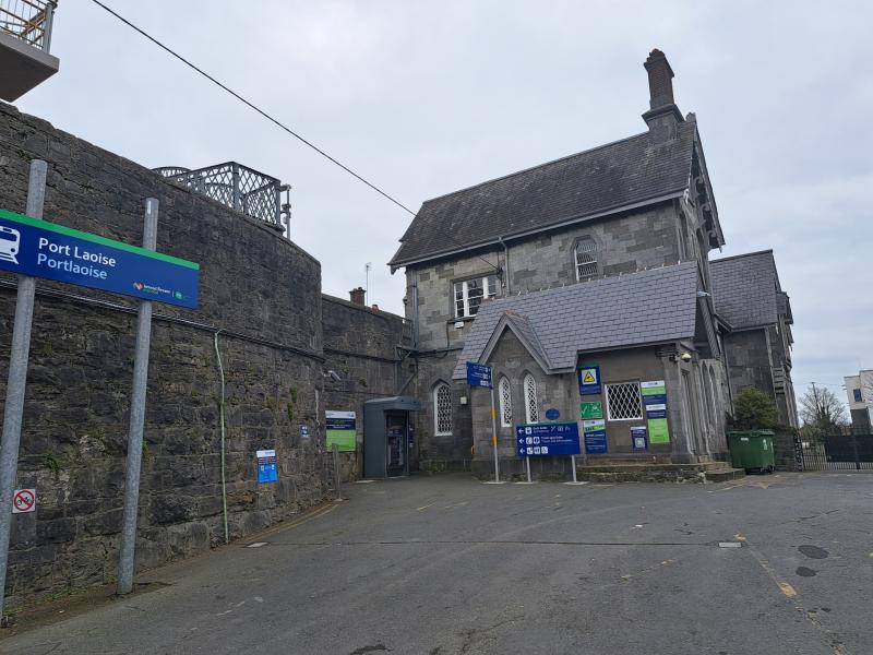 Portlaoise train station to get neighbouring carpark and council housing
