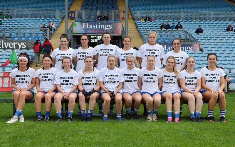 Laois Ladies beaten by Mayo as both sides protest in unison before the game