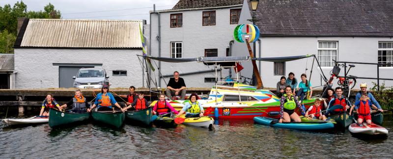 Eco Showboat stops in Laois where roadkill is transformed into art