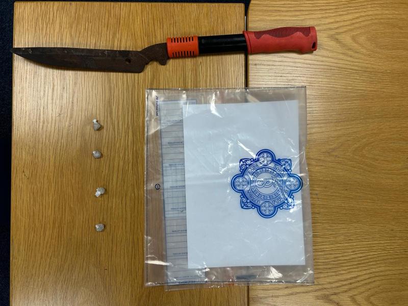 Heroin, car and weapon seized by Laois Offaly Gardai