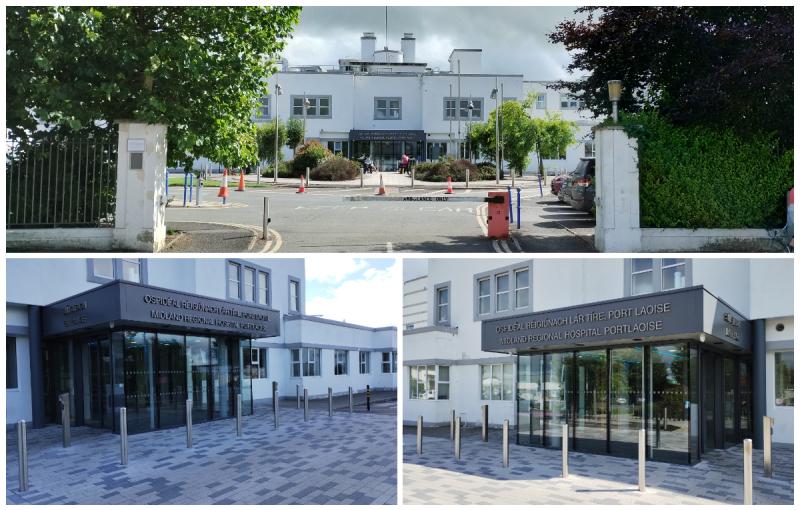 Portlaoise hospital has new look as HSE explains offsite parking is