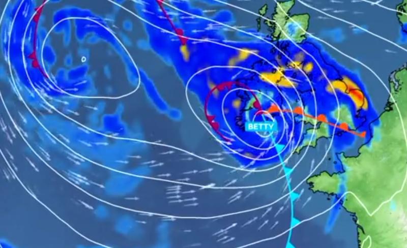Laois crisis team on standby to deal with Storm Betty damage