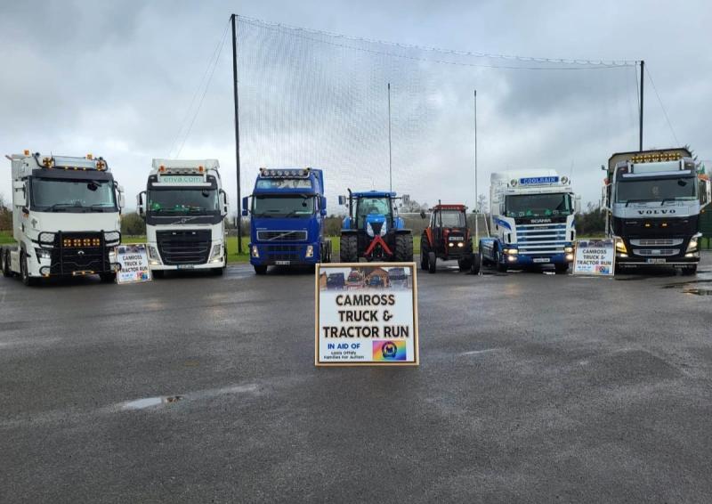 Trucks, tractors, Ireland rugby match and music in Laois Autism fundraiser