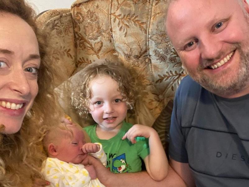 Celebrity comedians welcome birth of second child amidst Storm Betty