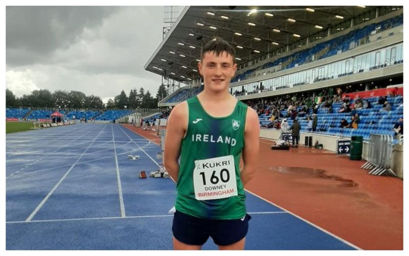 Laois sprinter captures gold on Irish debut in Birmingham