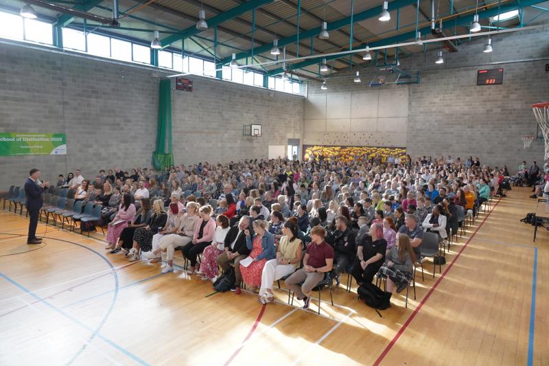 Continued growth as Portlaoise College numbers near 1,000 students