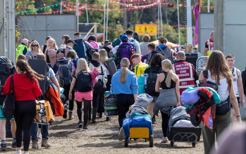 Electric Picnic tents only alternative for Ukrainians insists Laois Minister