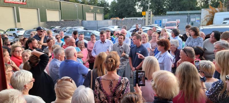 Anger in Laois over Ukrainians being housed in tents