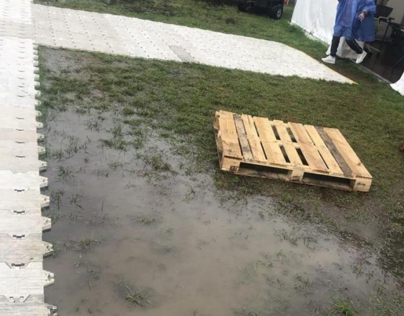 No clarity on Laois Ukrainian refugee camp Storm Agnes evacuation plan 