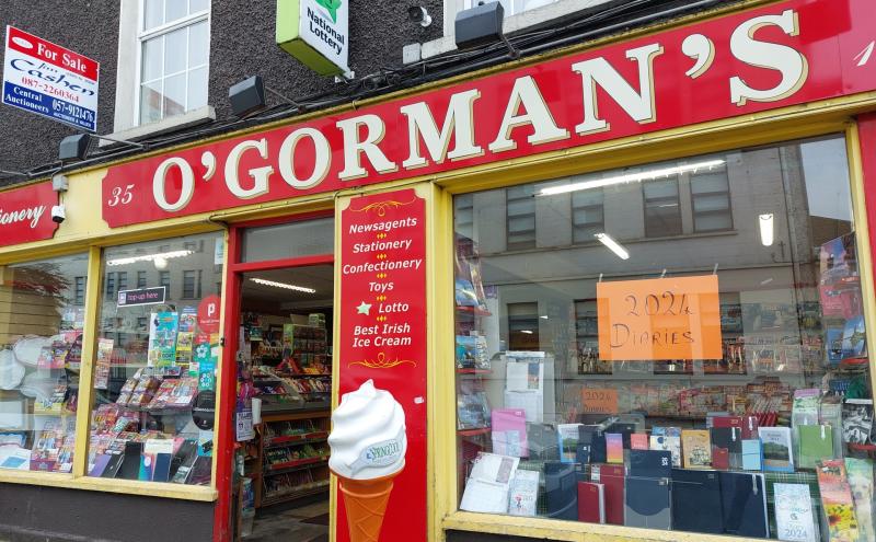 'Time to go' Iconic Laois family newsagents goes up for sale