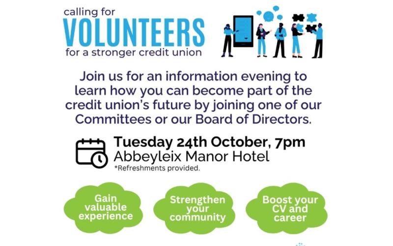 People First Credit Union call for Volunteers - Join Our Team and Make a Difference