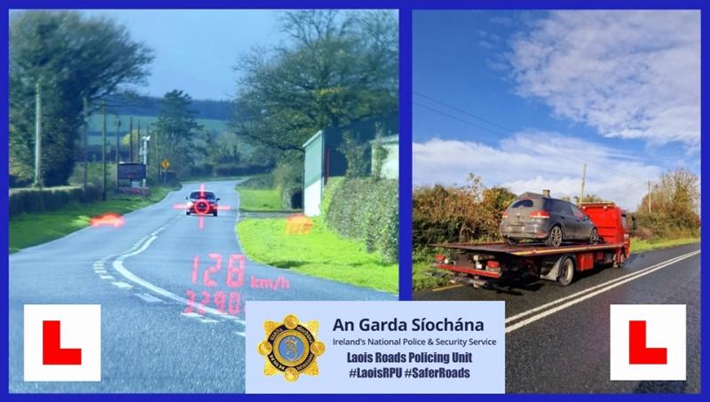 Tough lesson for learner driver in Laois