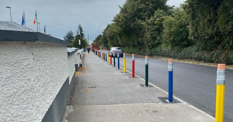 Pencil parking bollards requested for every school in Portlaoise district